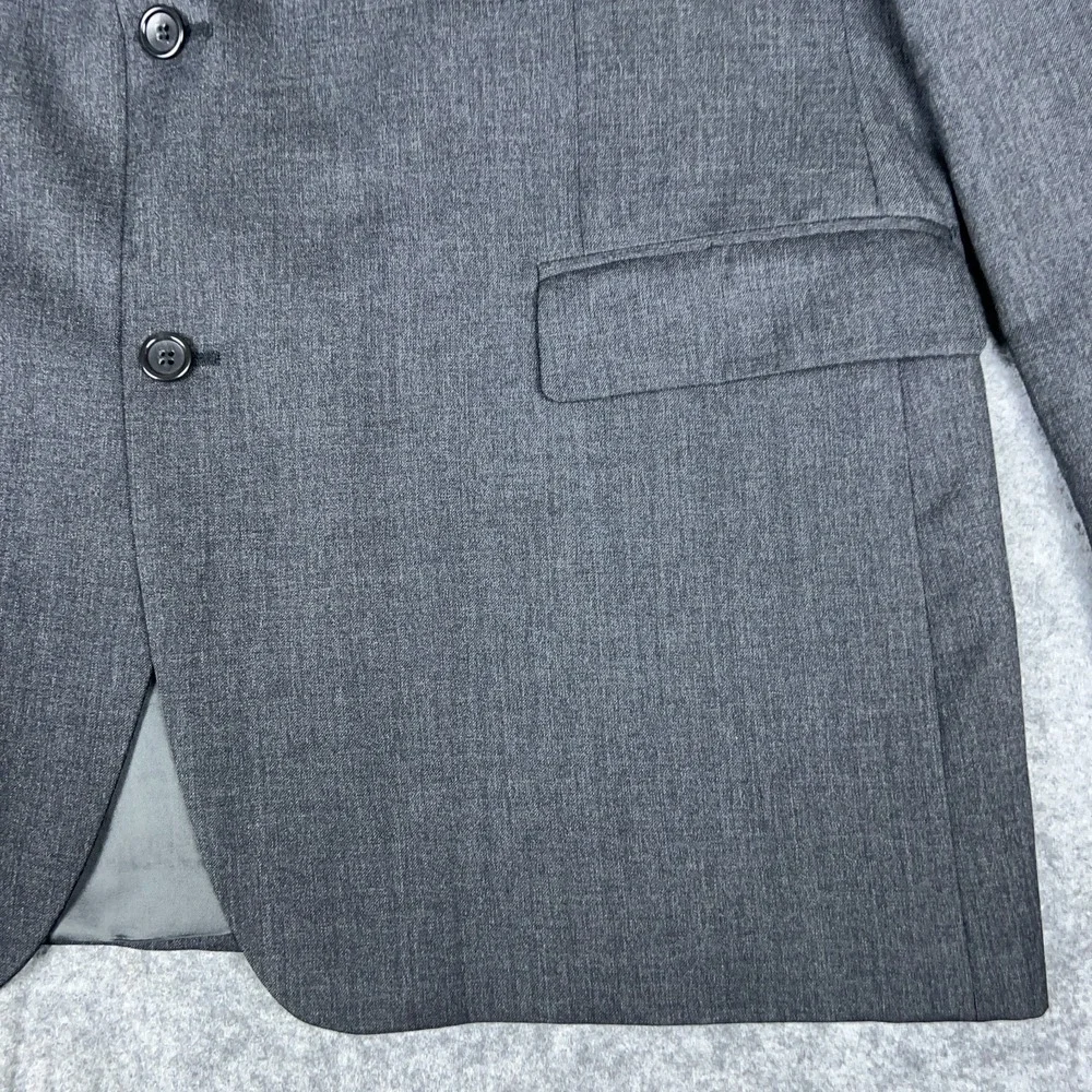 Joseph & Feiss Blazer Mens 48 Long Gray Wool Sport‎ Coat 2 Button Suit Jacket